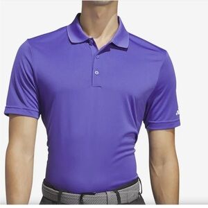 adidas Golf adi Performance Short Sleeve Golf Polo Shirt, Purple, Size 3XL, NWT